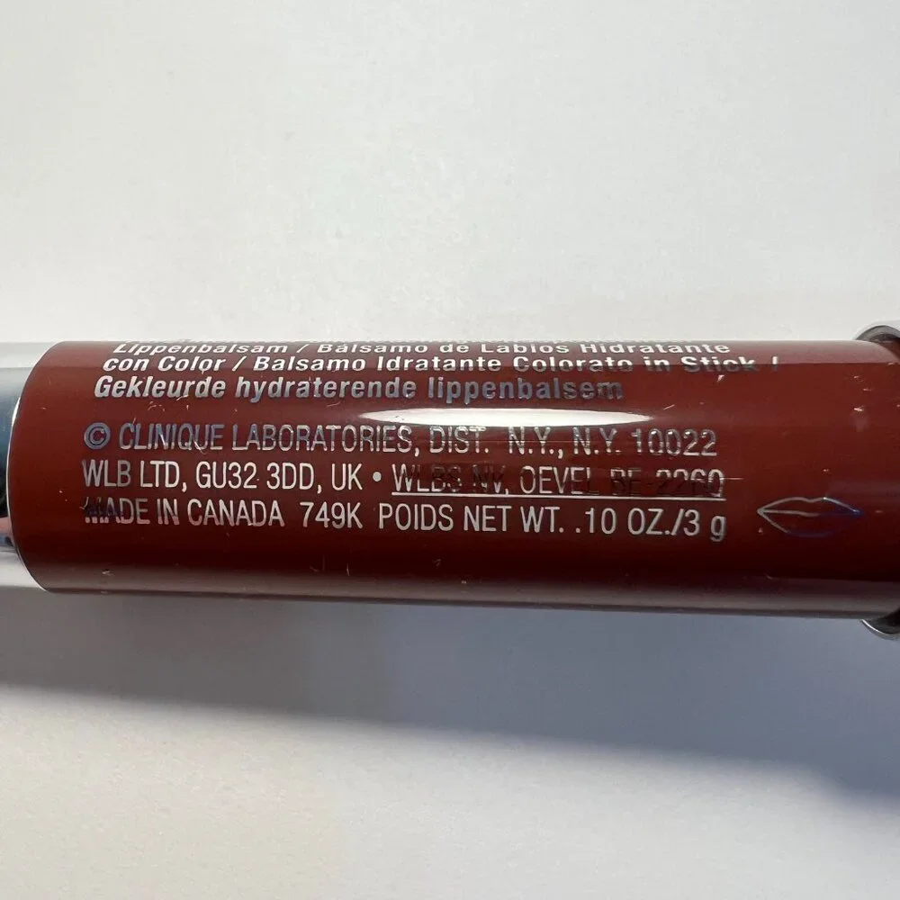 Clinique Chubby Stick Moisturizing Lip Color Balm 03 Fuller Fig Full Size NO BOX